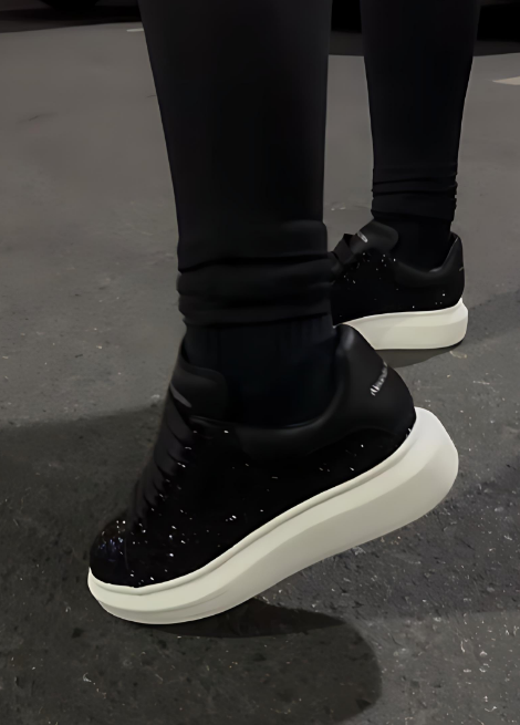Men's Sparkling Rhinestone Shoes