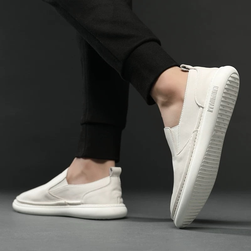 Men's Soft Leather Slip-On Shoes