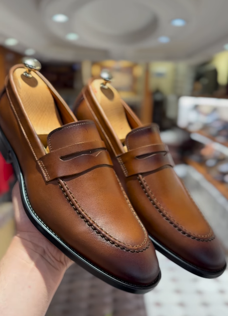 Men's Brown Classic Leather Shoes