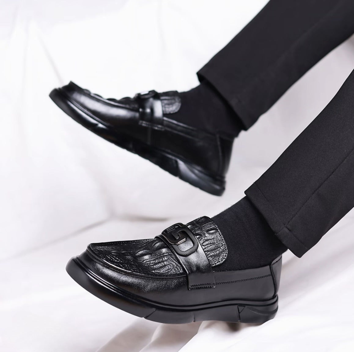 Men's Slip-On Business Leather Shoes