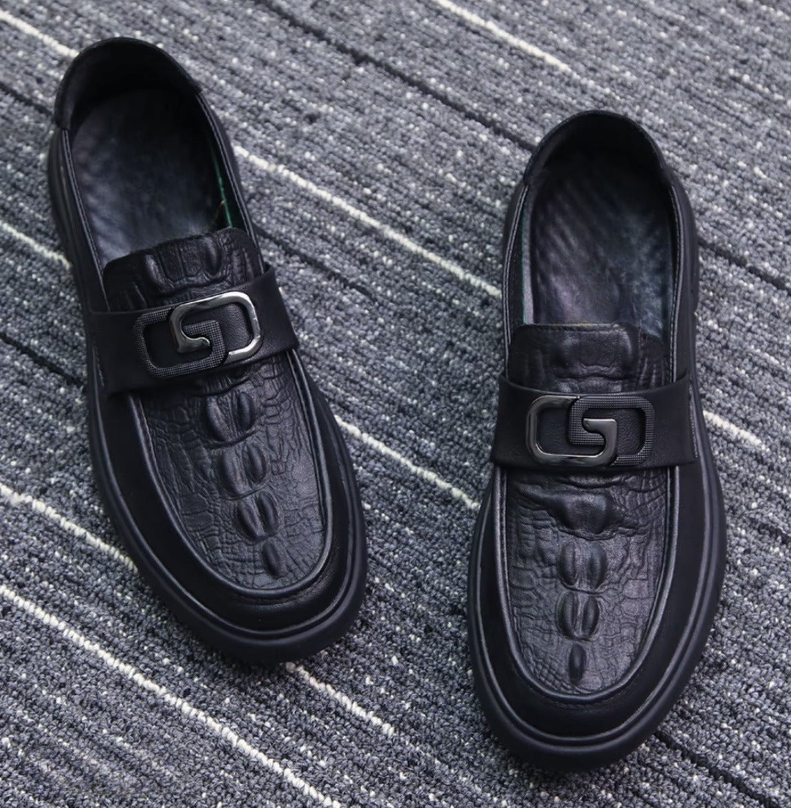 Men's Slip-On Business Leather Shoes