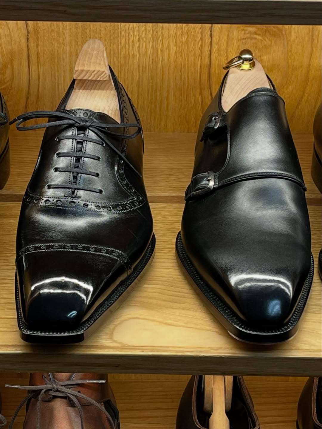 Black Business Quality Leather Shoes