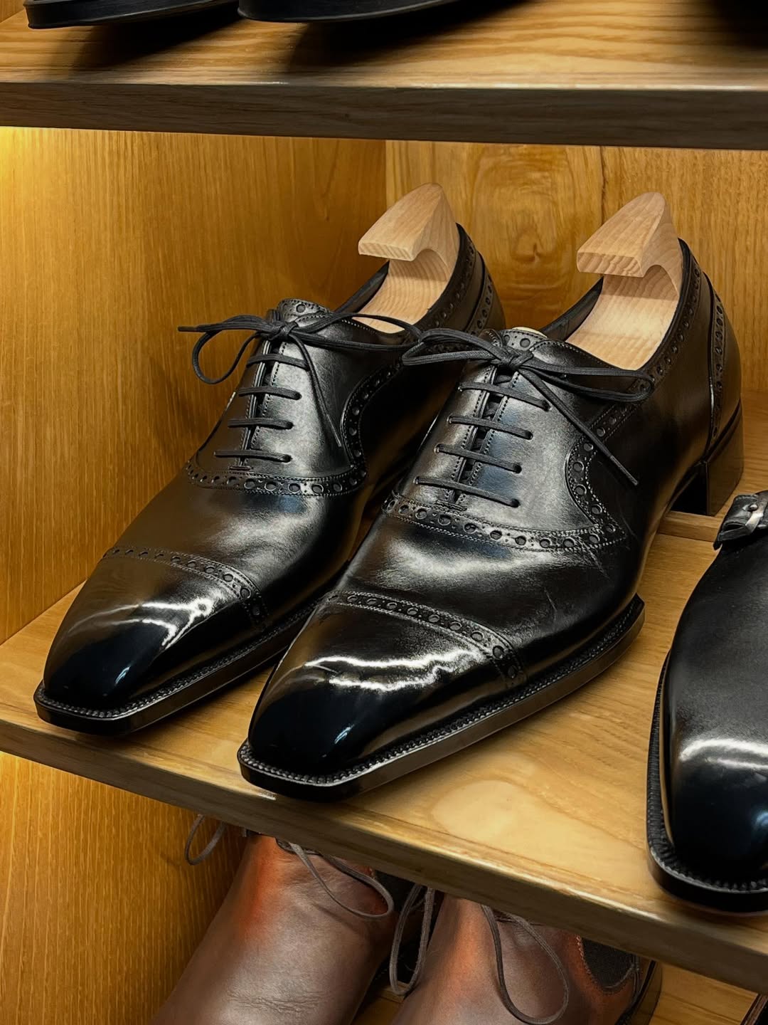 Black Business Quality Leather Shoes