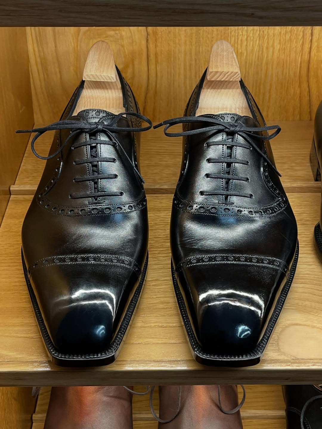 Black Business Quality Leather Shoes
