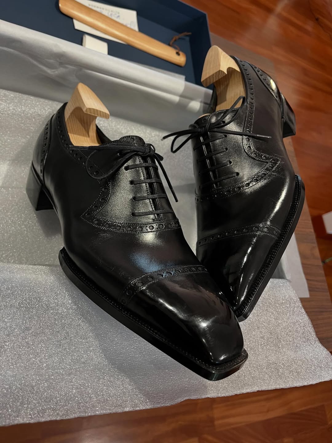 Black Business Quality Leather Shoes