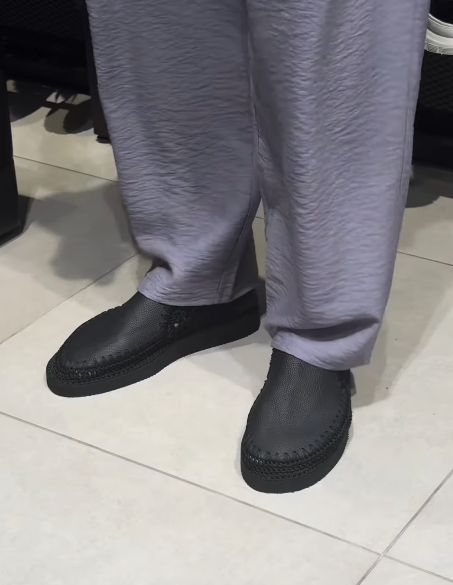 Men's Woven Leather Shoes