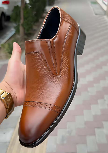 Brown Business Leather Shoes