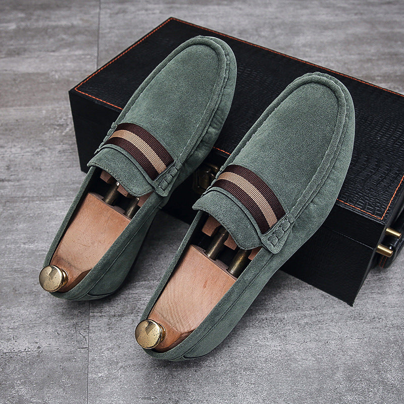 Men's Suede Slip-On Shoes