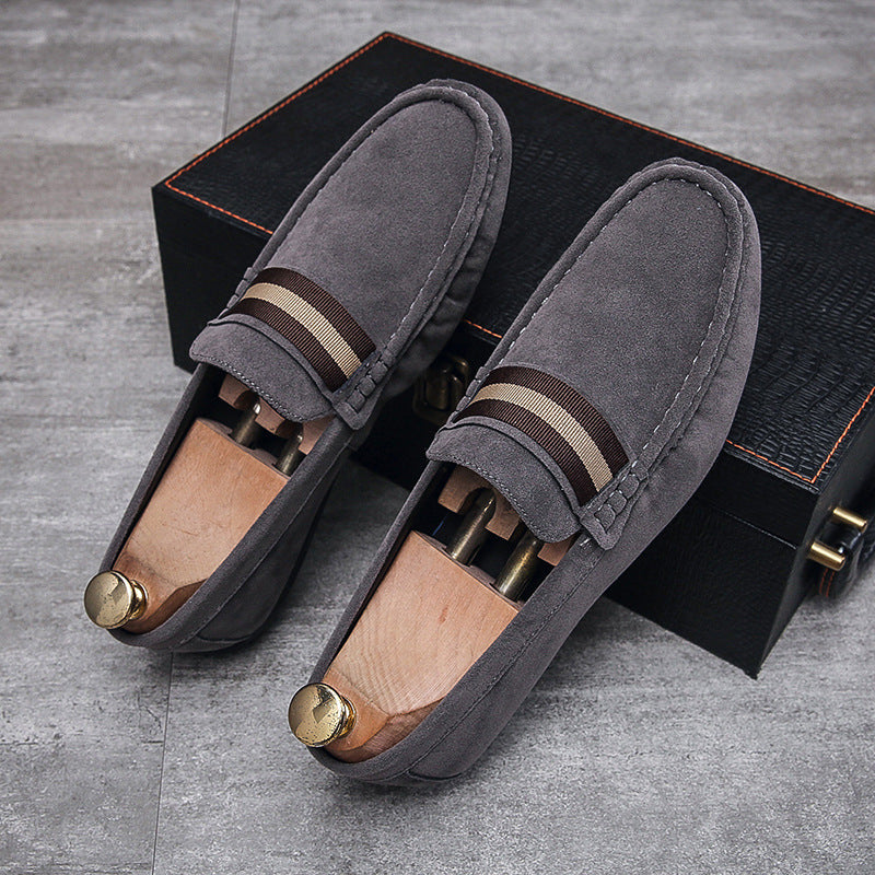 Men's Suede Slip-On Shoes