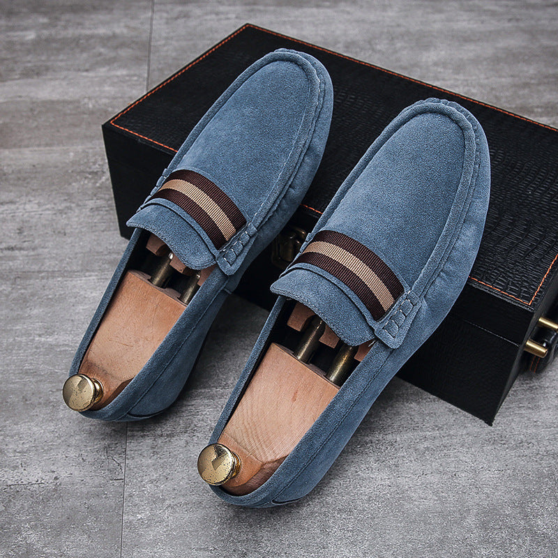 Men's Suede Slip-On Shoes