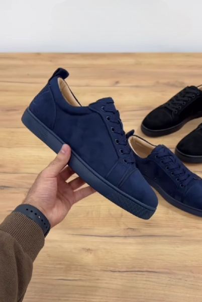 Men's Suede Lace-Up Shoes