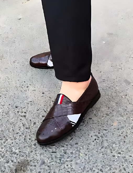 Men's Soft Leather Slip-On Shoes
