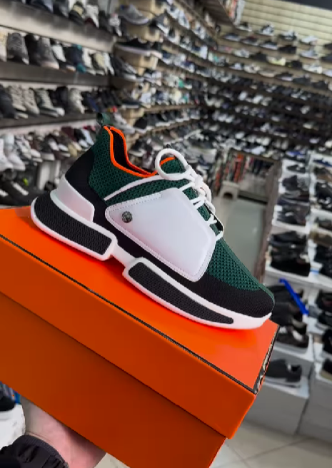 Green Comfortable Sneakers
