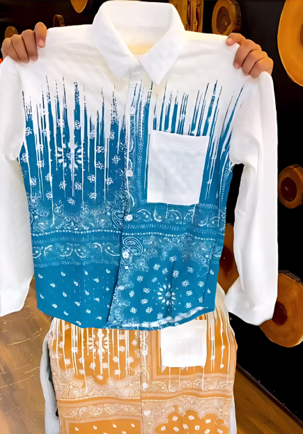 Men's Printed Casual Shirt
