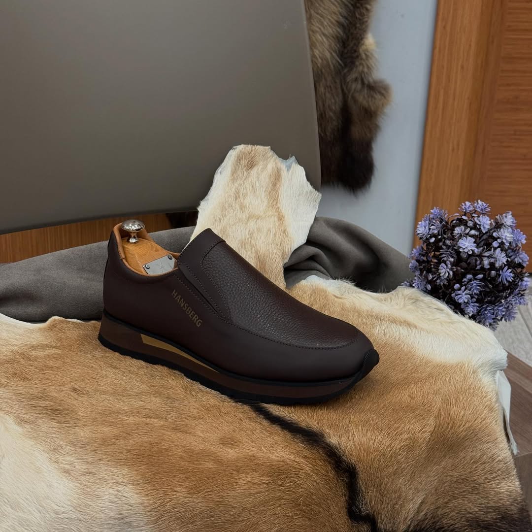 Men's Thick-Soled Comfortable Leather Shoes
