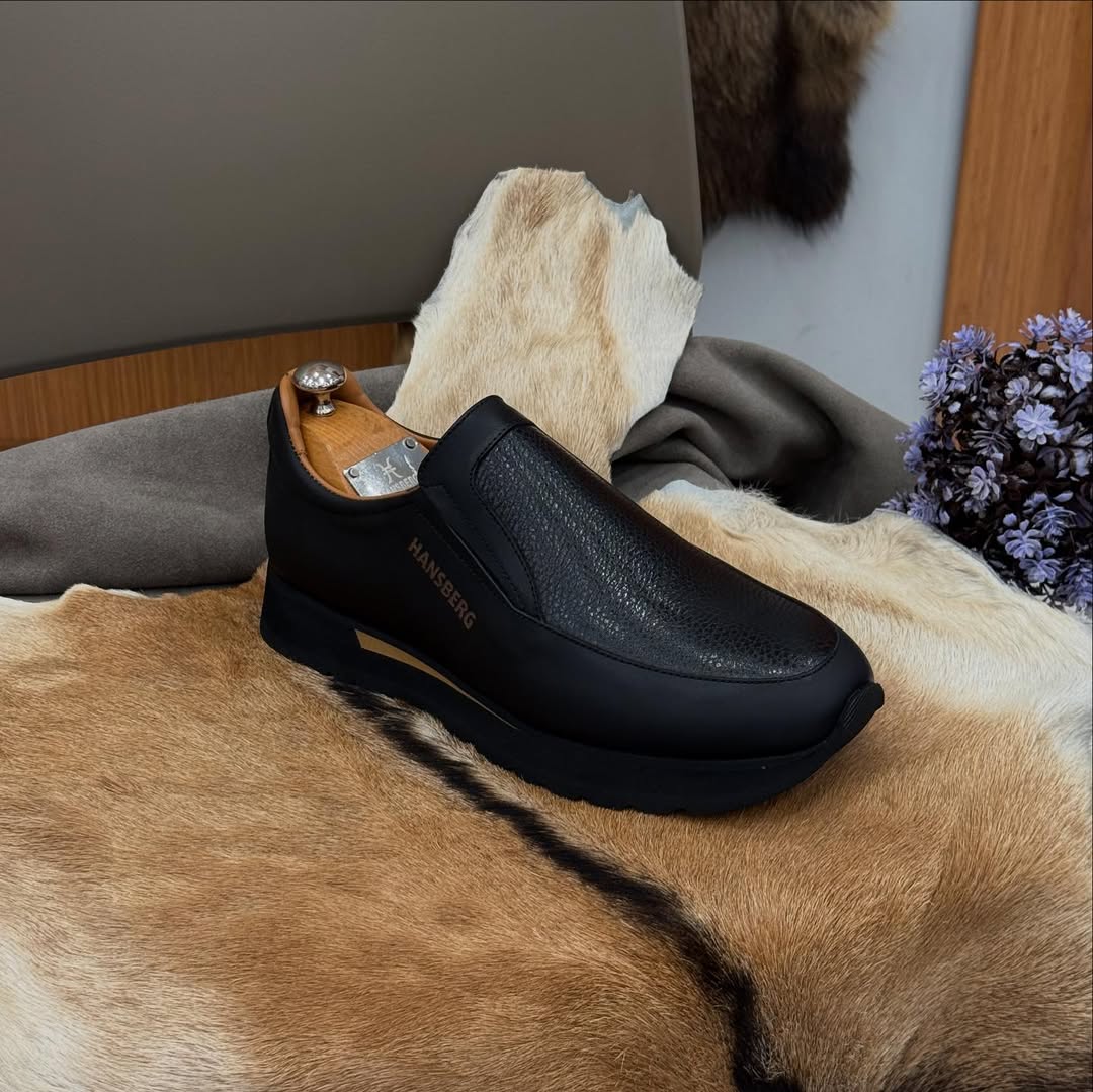 Men's Thick-Soled Comfortable Leather Shoes