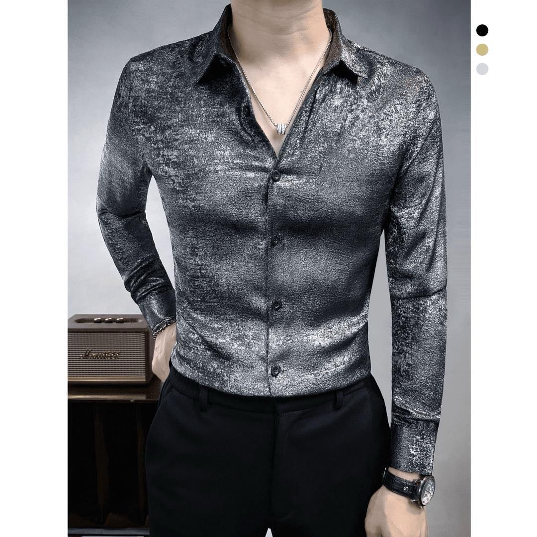 Men's Shiny Luxury Shirt