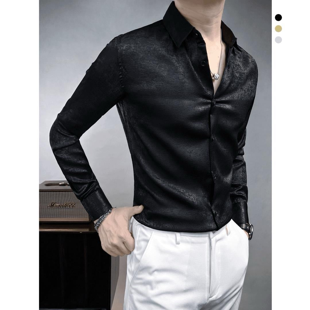 Men's Shiny Luxury Shirt