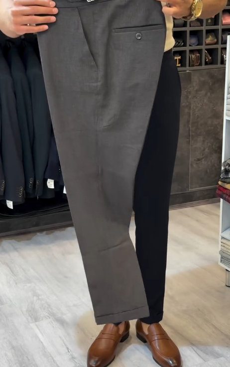 High-Stretch Men's Suit Pants
