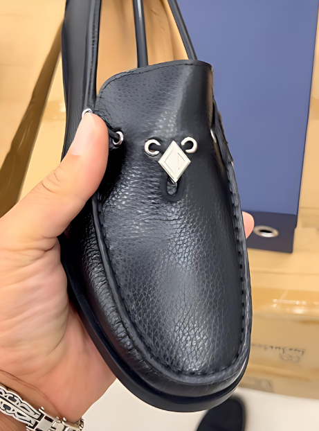 Men's Soft Leather Slip-On Shoes