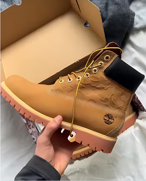 Brown Wear-Resistant & Non-Slip Martin Boots