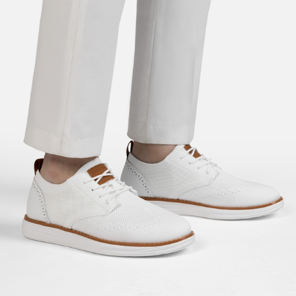 Men's Knitted Wingtip Oxford Shoes