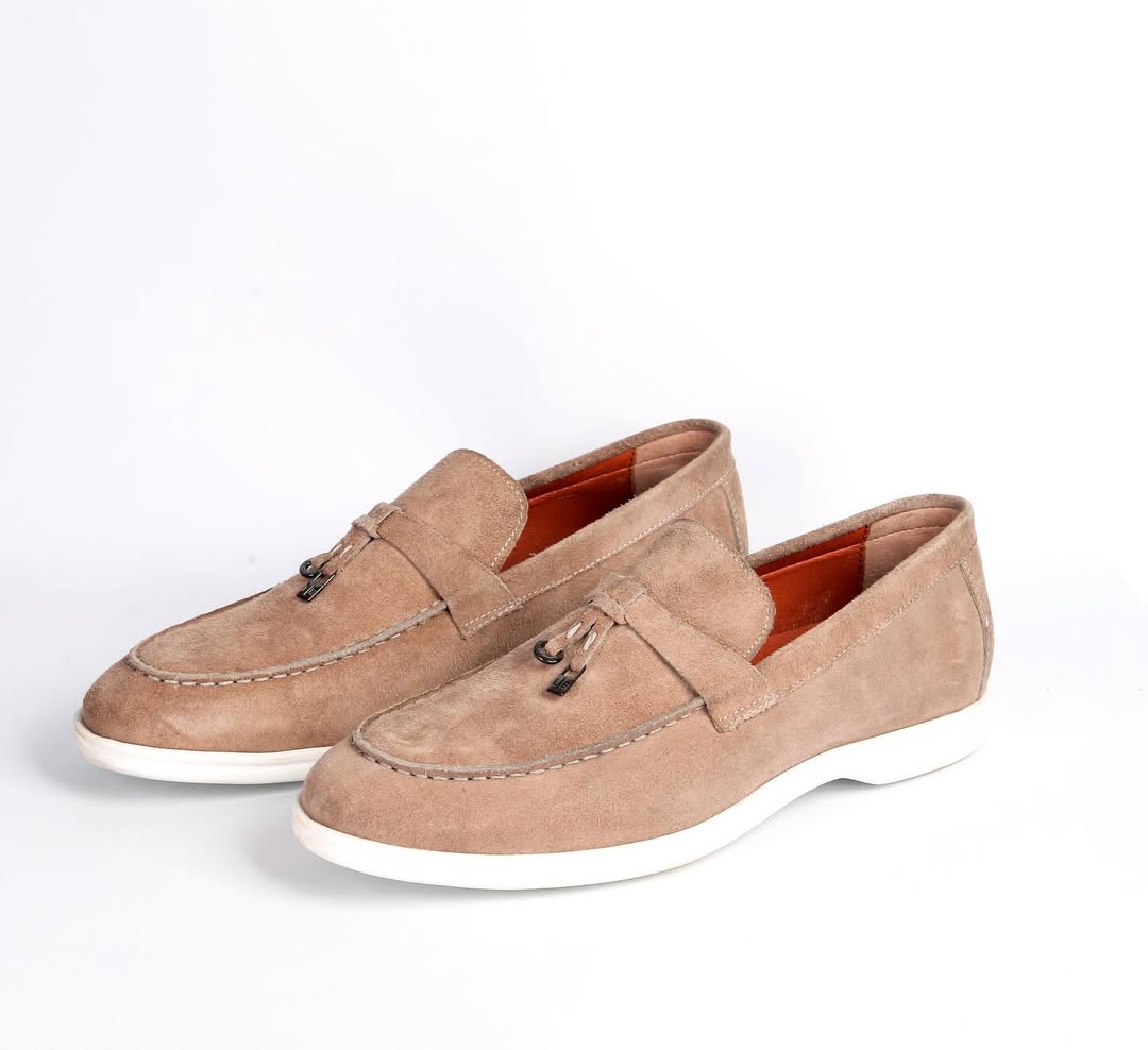 Men's Suede Tassel Shoes