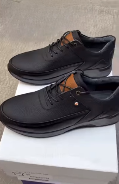 Men's Casual Comfortable Lace-Up Leather Shoes