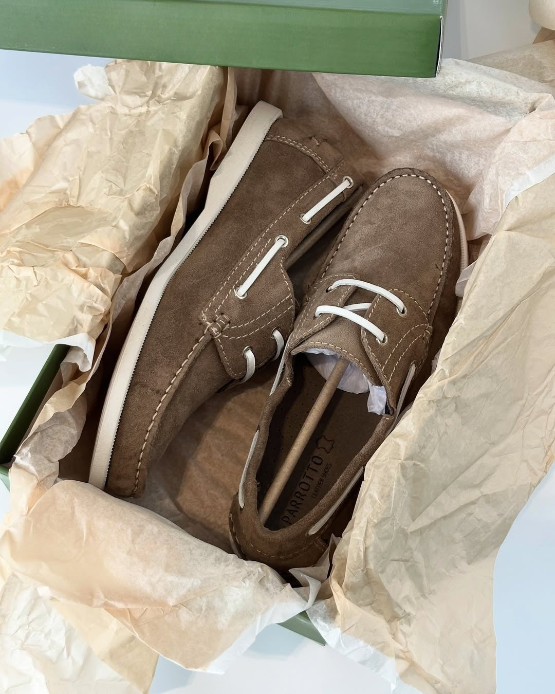 Men's casual suede slip-on shoes