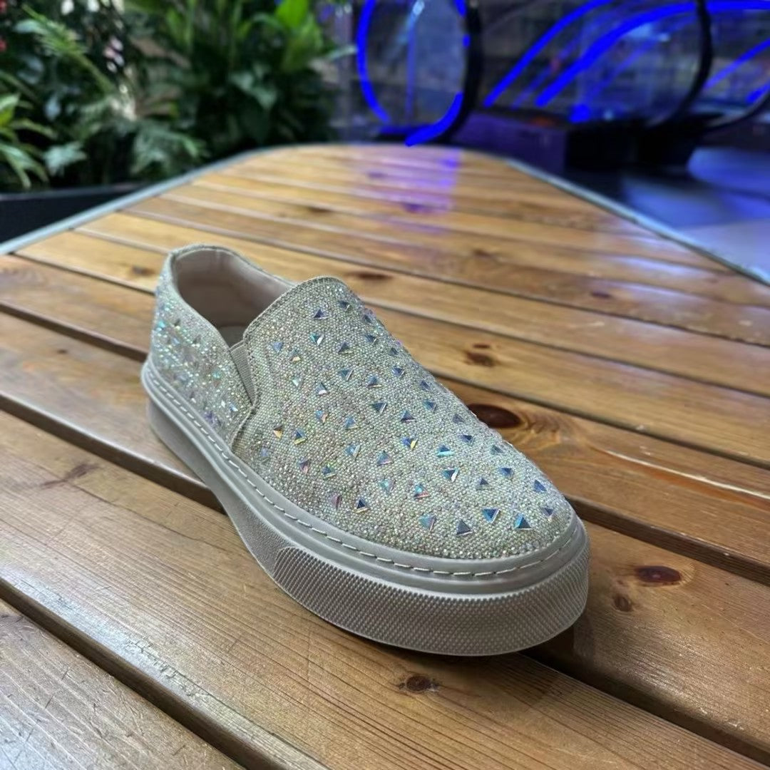 Men's Rhinestone Slip-on Comfort Shoes