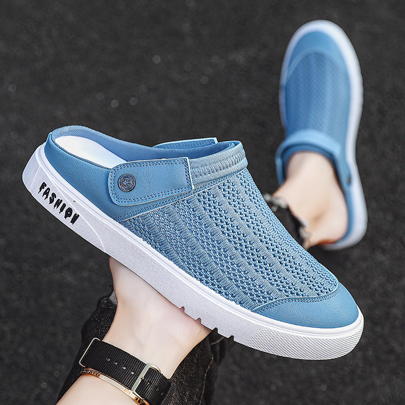 Men's mesh breathable slip-on shoes