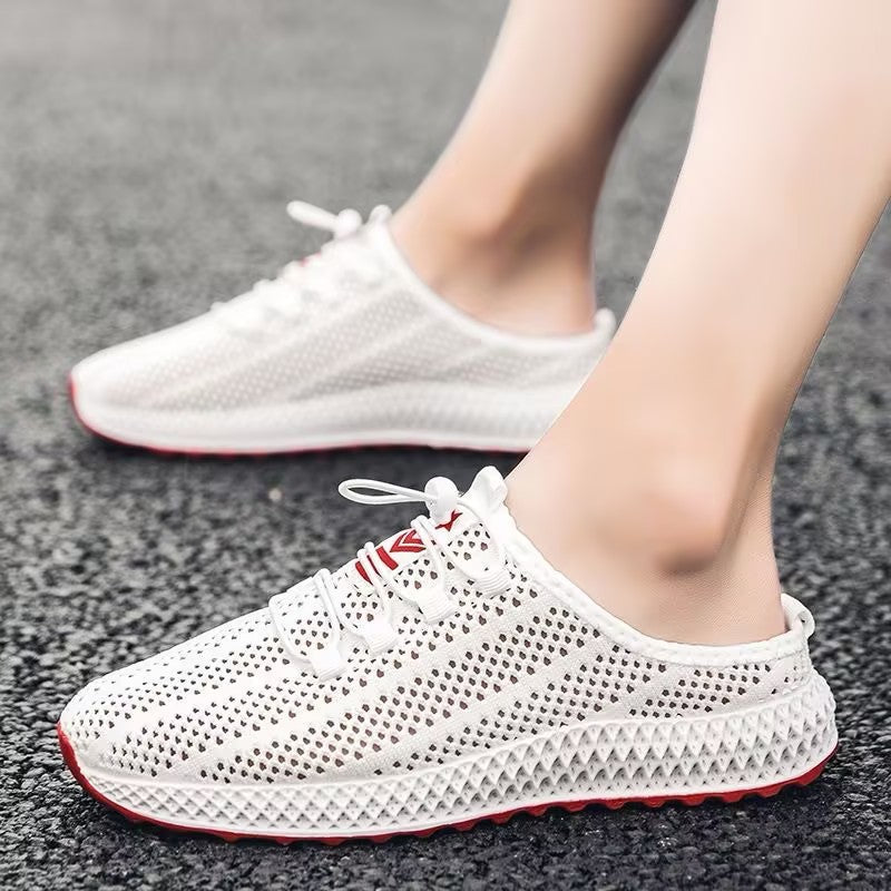 Men's mesh breathable slip-on shoes