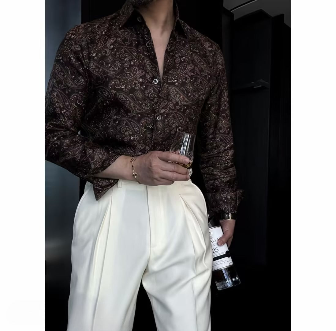 Men's Printed Casual Shirt