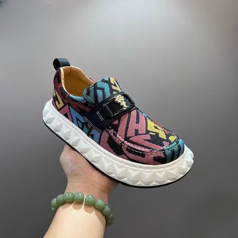 Men's Printed Comfort Slip-On Shoes