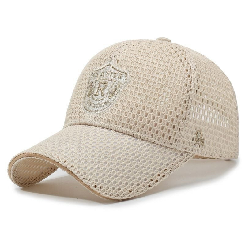 Men's mesh breathable baseball cap