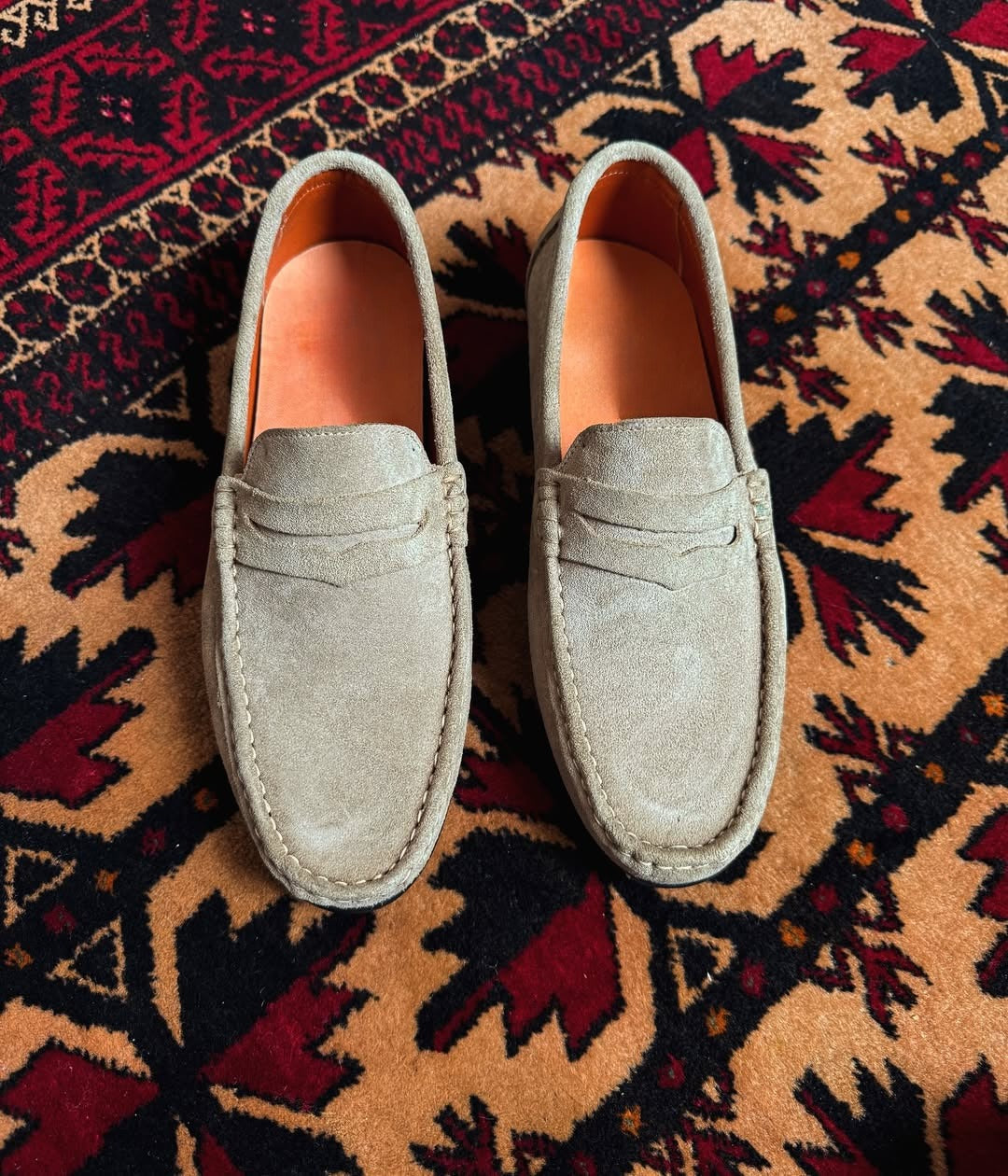 Men's Suede Slip-On Shoes