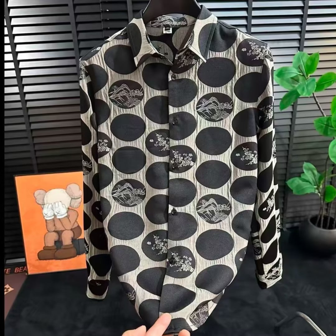 Men's Printed Casual Shirt