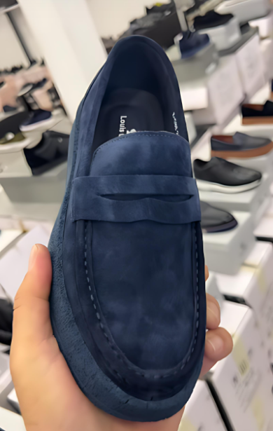 Men's Suede Slip-On Shoes