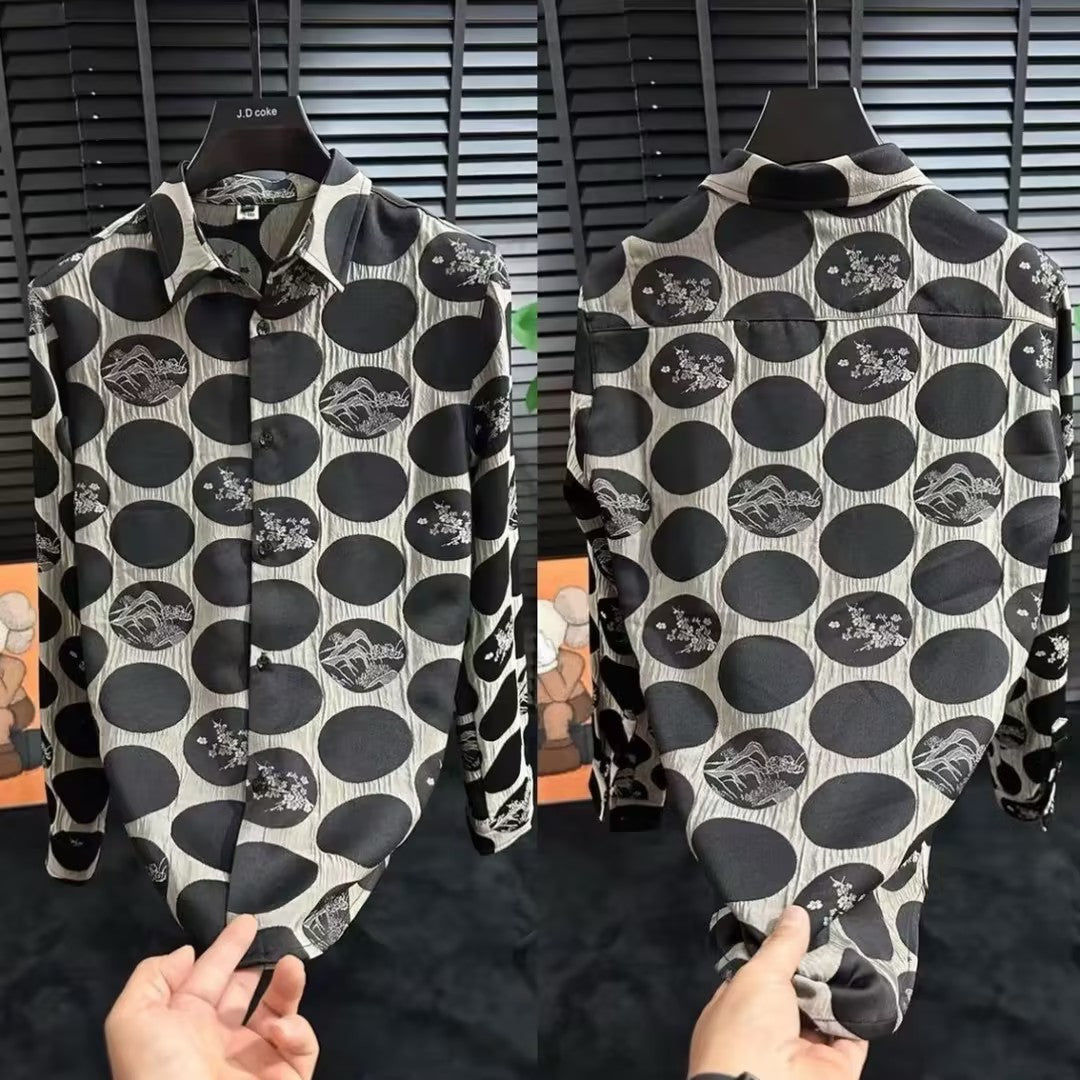 Men's Printed Casual Shirt