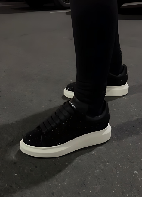 Men's Sparkling Rhinestone Shoes