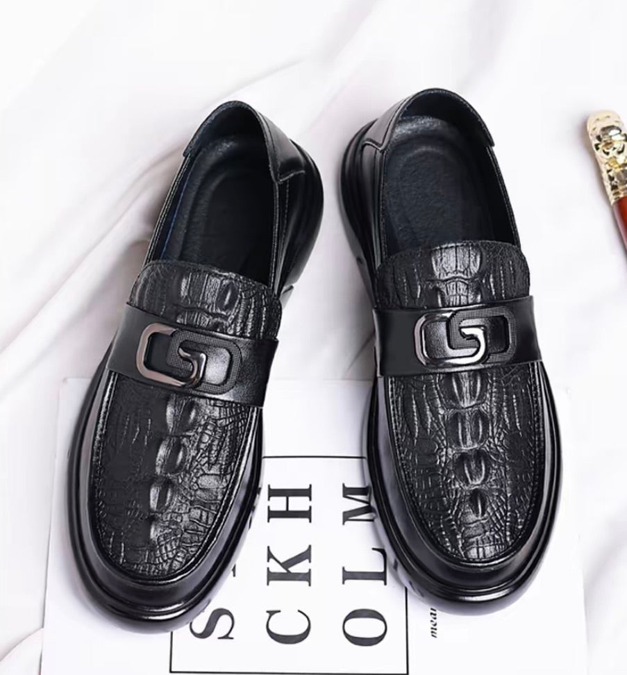 Men's Slip-On Business Leather Shoes