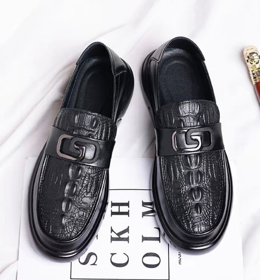 Men's Slip-On Business Leather Shoes