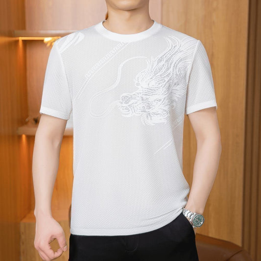 Summer Mesh Breathable Short Sleeves