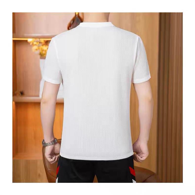 Summer Mesh Breathable Short Sleeves
