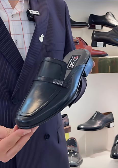 Men's Comfortbale Leather Slippers