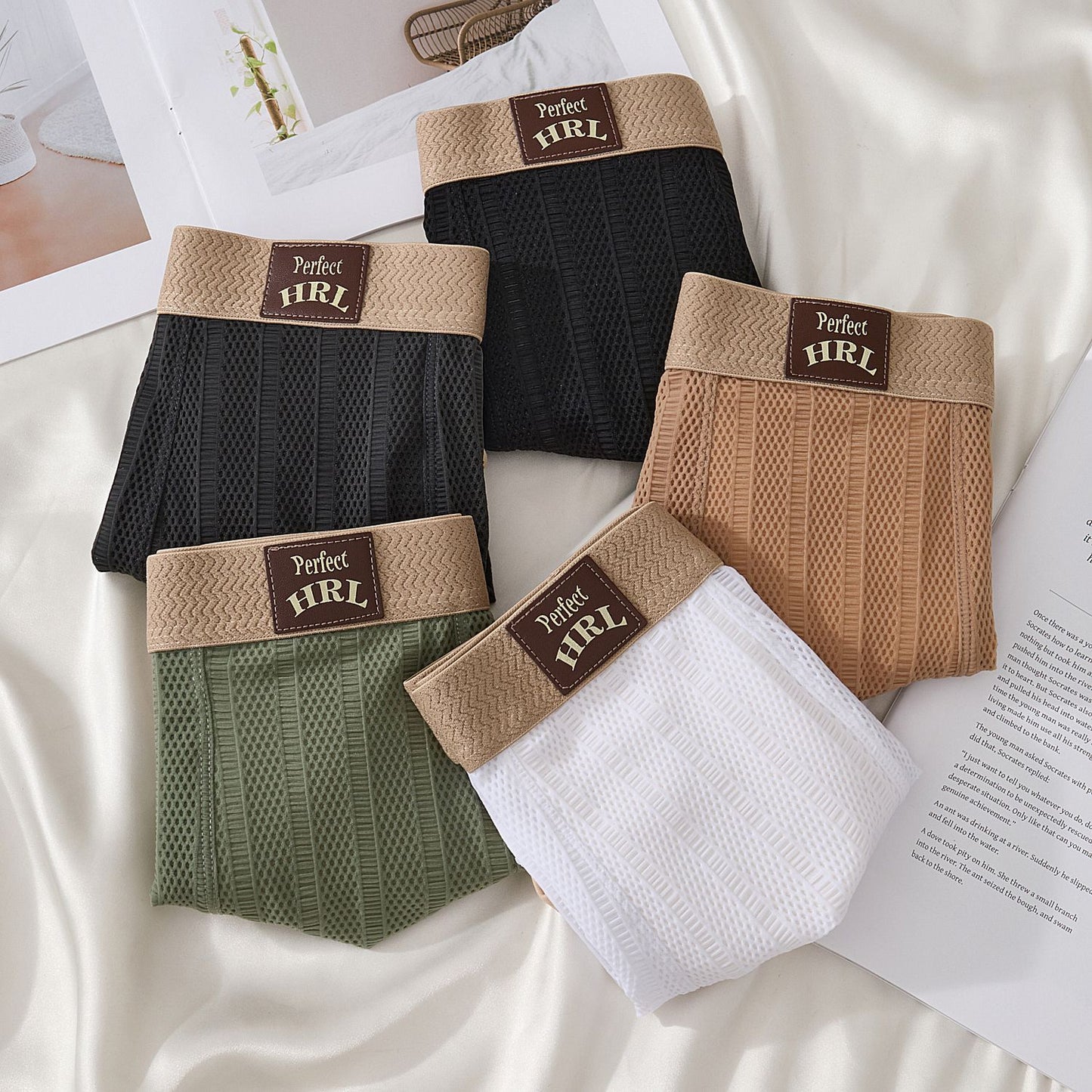 Men's Ultra-thin Ice Silk Breathable Underwear