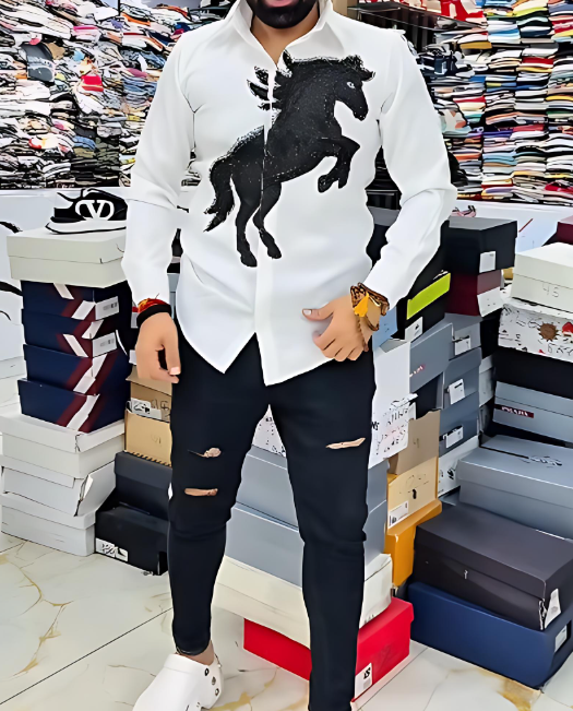 Men's Horse Totem Shirt