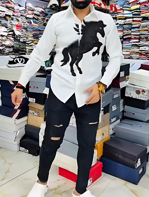 Men's Horse Totem Shirt