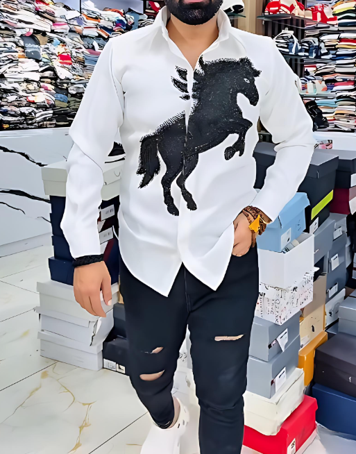 Men's Horse Totem Shirt