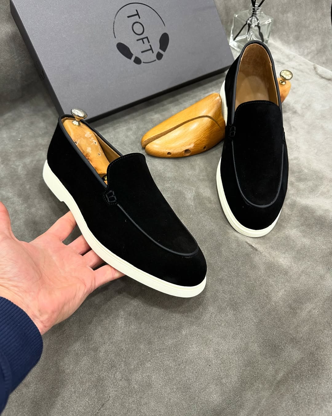 Men's Suede Slip-On Shoes